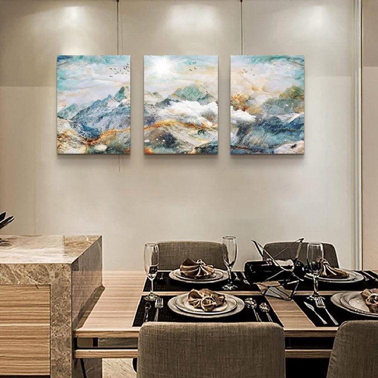 Millwood Pines 3 Piece Living Room Wall Décor Set Wayfair